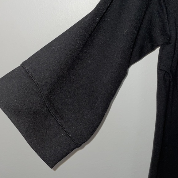 DKNY Sport Scuba Knit Spell-Out Mock Neck Pullover Active Sweatshirt Women's XL - Picture 3 of 4